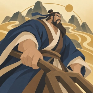 大禹神話插畫